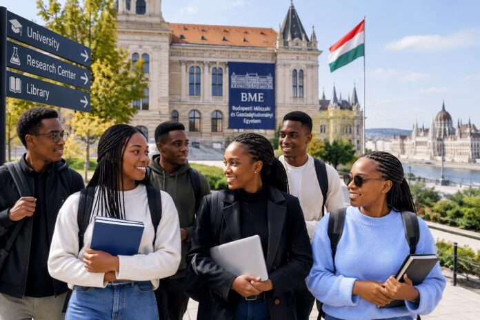Students at Budapest University